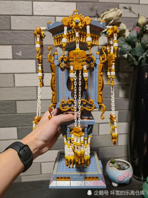 用1500片零件做成一盞可以點亮的華麗宮燈,玩起來又感覺如何呢
