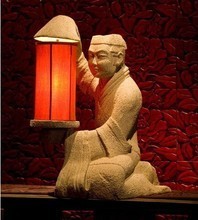 中式落地宮燈 傳統工藝與現代設計的完美融合