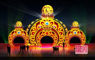 自貢尚美彩燈 傳統工藝與現代燈會的璀璨融合